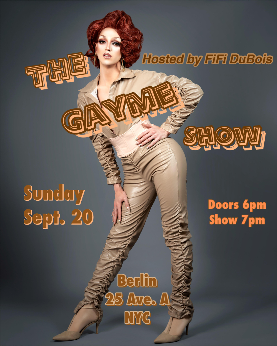 The &ldquo;GAYME&rdquo; show!