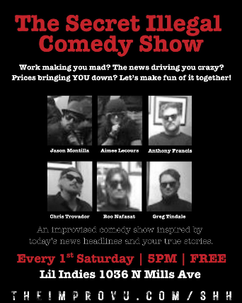 The Secret Illegal Comedy Show