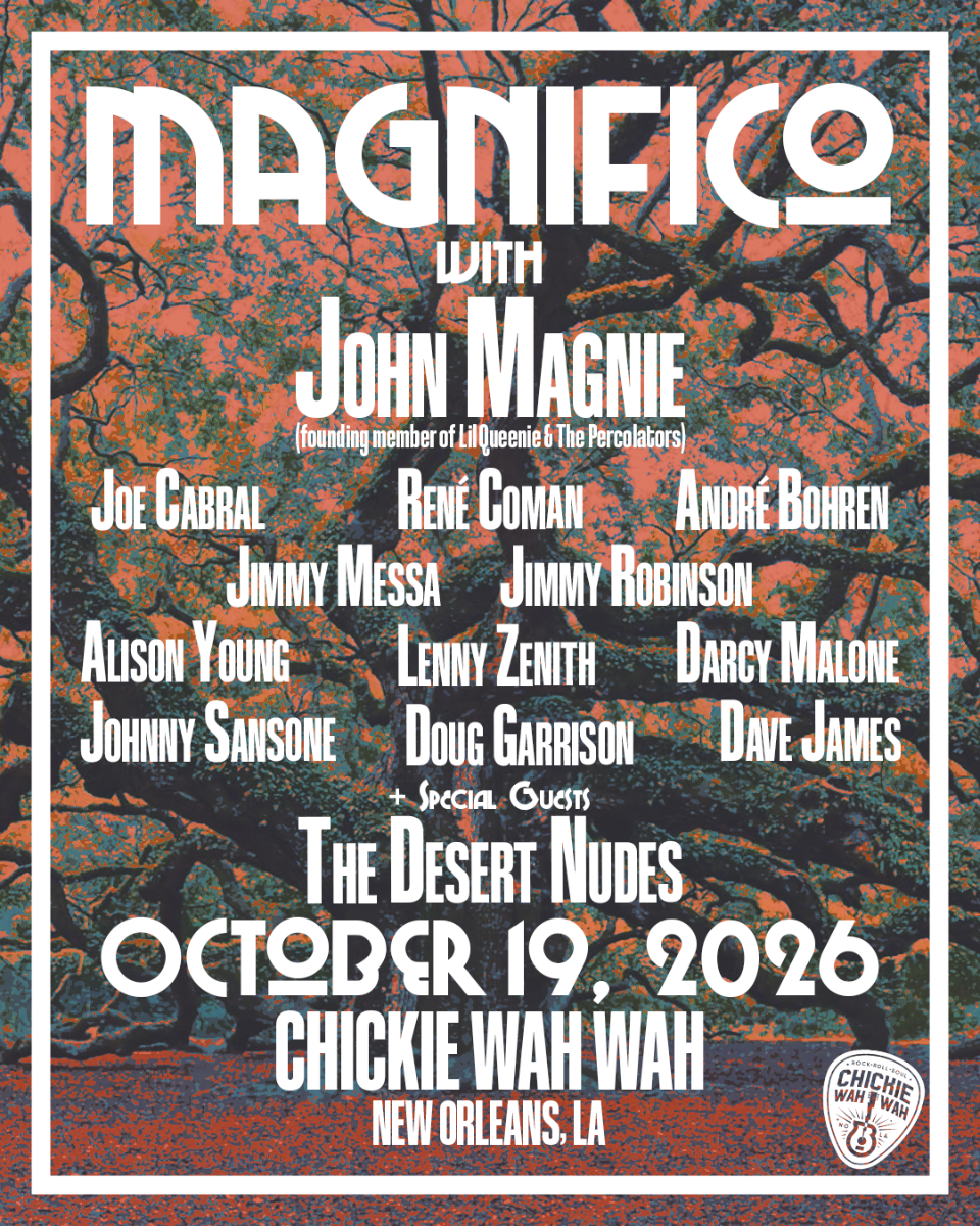 MagNifico - John Magnie (Lil Queenie & The Percolaters)