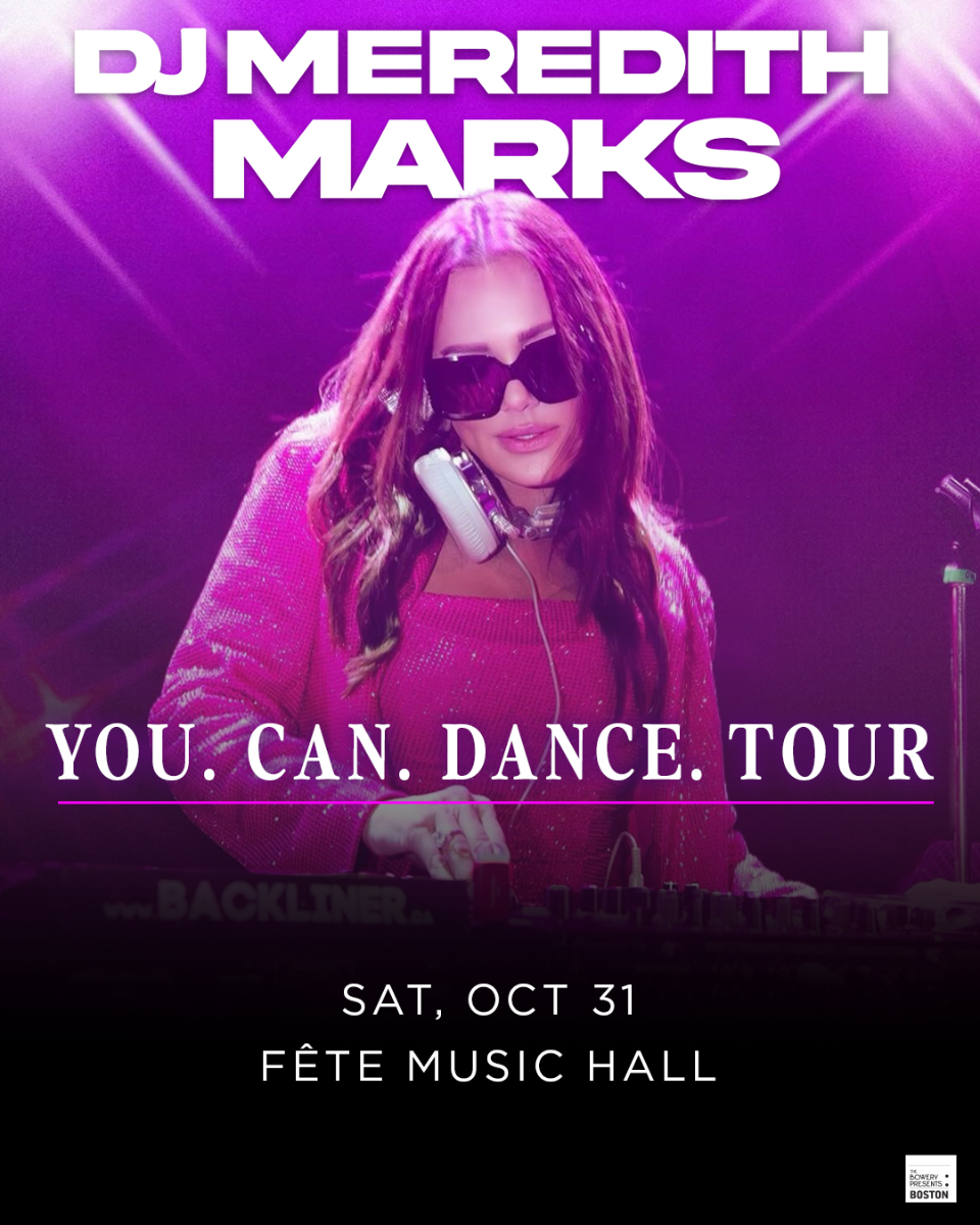 DJ Meredith Marks : YOU. CAN. DANCE. TOUR