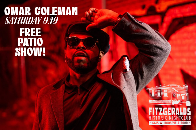 Saturday Night on the Patio w/ OMAR COLEMAN!!