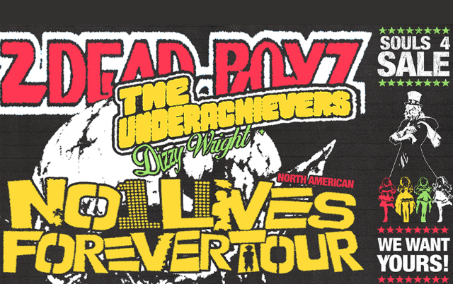 Imagem da fonte — Tickets for 2Dead Boyz x The Underachievers - NO1LIVESFOREVER Tour, Dizzy Wright | TicketWeb - Fortune Sound Club in Vancouver, CA