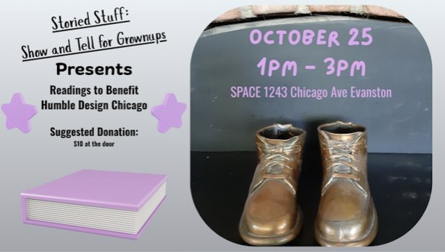 Storied Stuff: Show and Tell for Grownups - Benefit for Humble Design Chicago