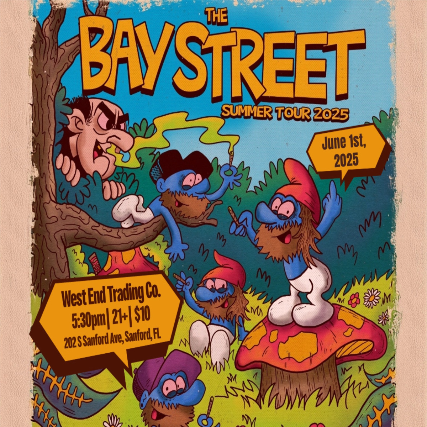 BAY STREET WITH NONSENSE, THE YEARS AFTER, ORANGE BLOSSOM TRAIL AND BURNED OUT