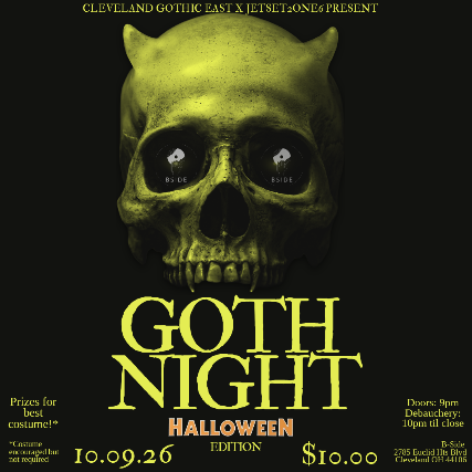 GOTH NIGHT: HALLOWEEN EDITION