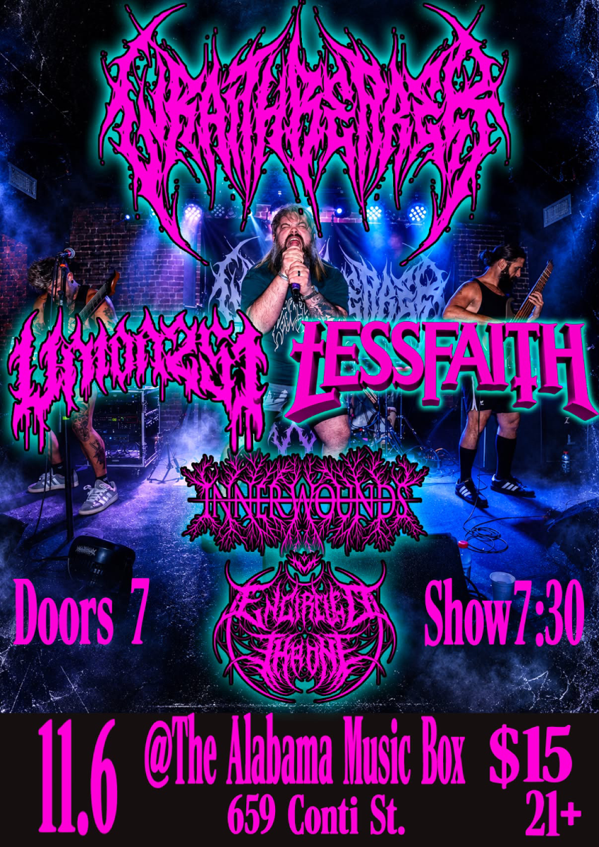 WRAITHBEARER / UNION251 / LESSFAITH / INNERWOUNDS