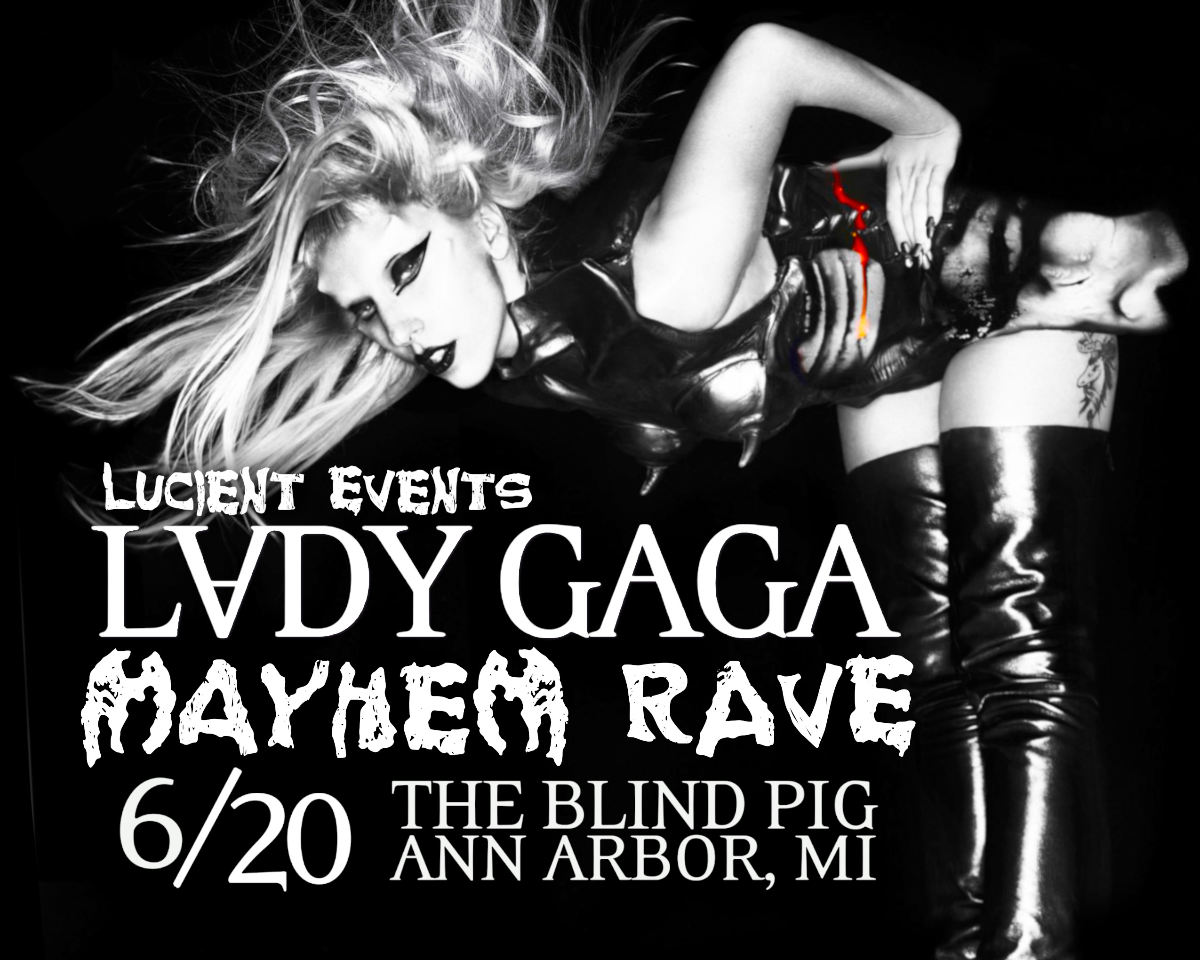 Lady GaGa Mayhem Rave - 20/06/25