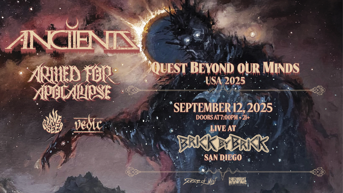 Anciients with special guests at Brick by Brick