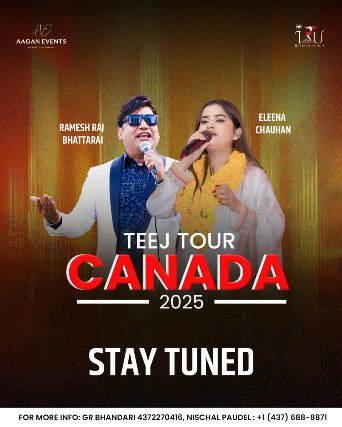 Teej Festival 2025, Line Up- Alina Chouhan, Ramesh Raj Bhattarai and Local Nepali musicians! at Lee’s Palace – Toronto, Canada