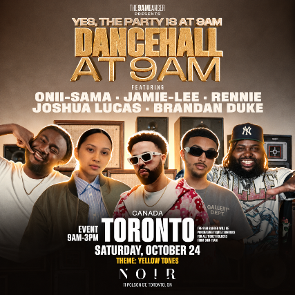 Imagem da fonte — Tickets for DANCEHALL at 9AM | TicketWeb - NOIR (inside REBEL) in Toronto, CA