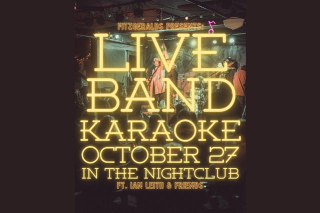 Cartel de LIVE BAND KARAOKE! ft. Ian Leith & Friends