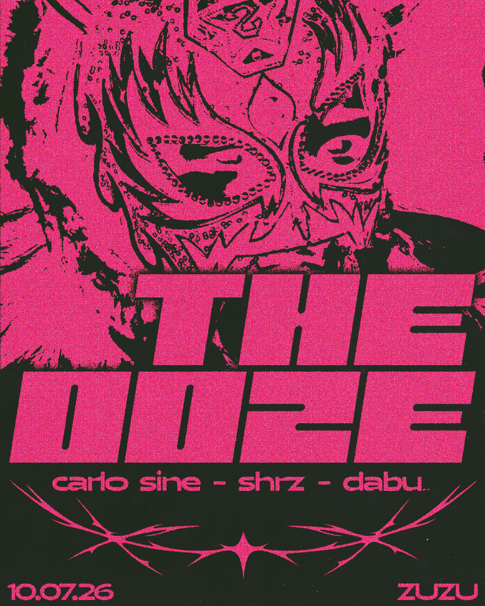 The Ooze, Carlo Sine, shrz, Dabu | Event Image