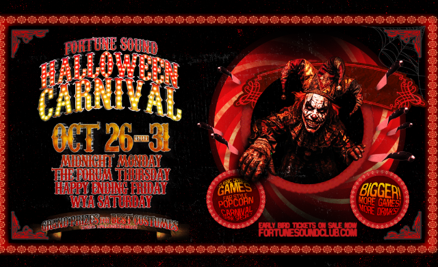 Fortune Sound Halloween Carnival at Happy Ending Fridays