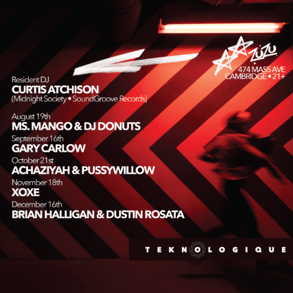 Teknologique at Middle East – Zuzu – Cambridge, MA