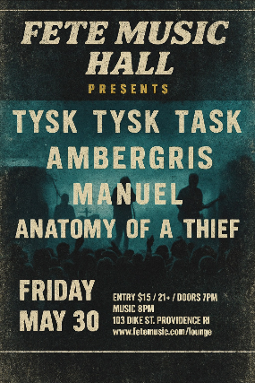 MANUEL, TYSK TYSK TASK, Ambergris, ANATOMY OF A THIEF