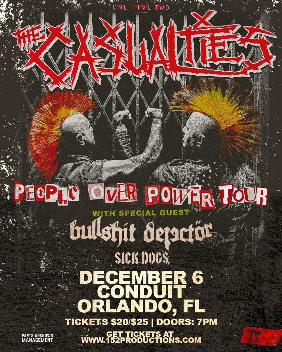 The Casualties "People Over Power" Tour
