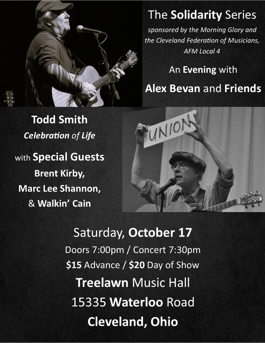The Solidarity Series: Alex Bevan and Friends