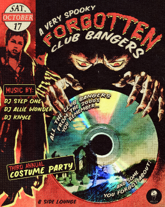 A Very Spooky Forgotten Club Bangers Costume Party