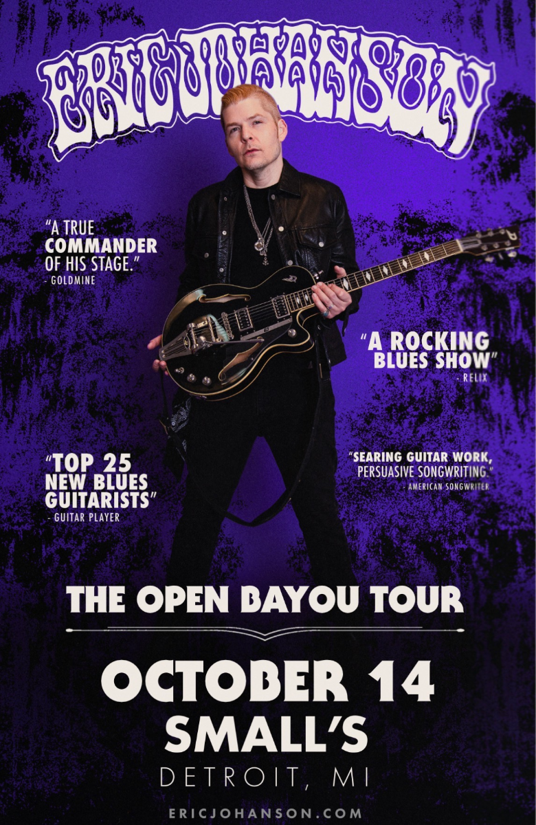 Eric Johanson The Open Bayou Tour