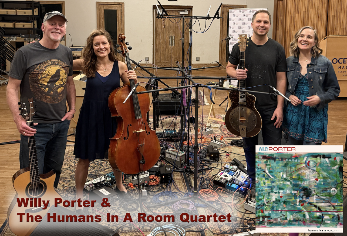 Willy Porter & the Humans in a Room Quartet