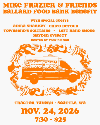 Mike Frazier, Chico Detour, Townsend's Solitaire, Hayden Everett, Adira Sharkey, Left Hand Smoke at Tractor Tavern