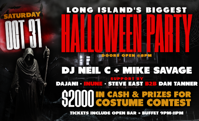 Halloween 2025 - LONG ISLAND'S BIGGEST HALLOWEEN PARTY