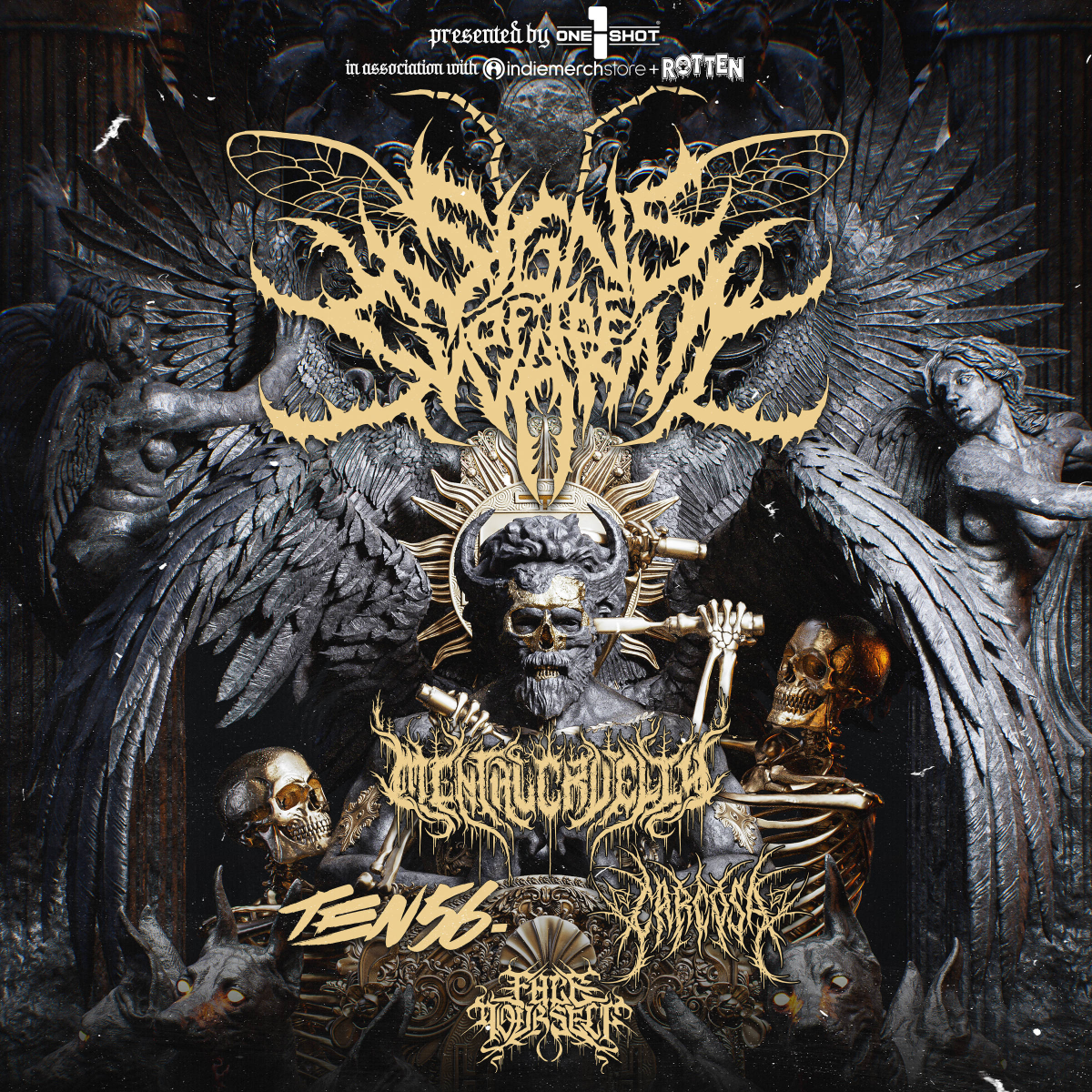 Signs of the Swarm, Mental Cruelty, Ten56, Carcosa, and Face Yours...