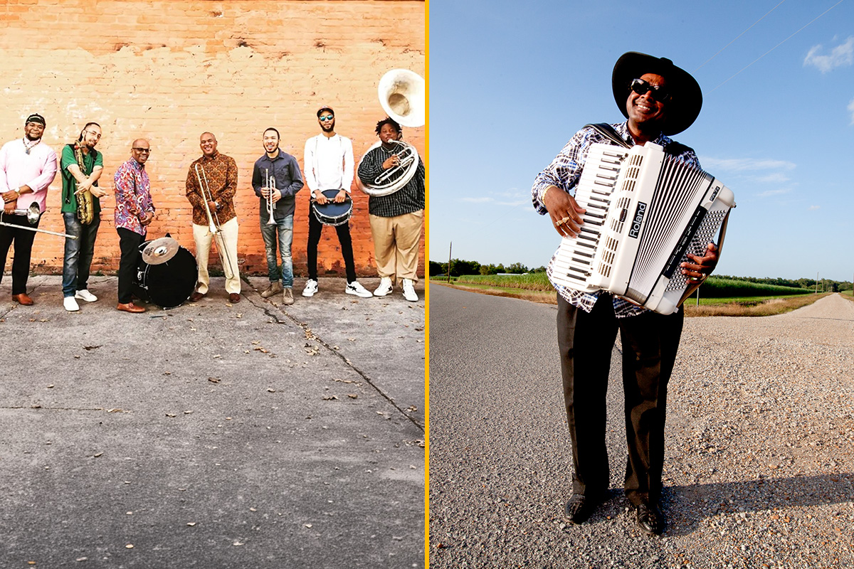 Rebirth Brass Band, Nathan & The Zydeco Cha Chas