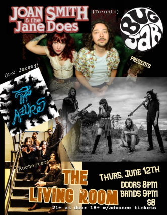 The Living Room, The Azures, Joan Smith & the Jane Does