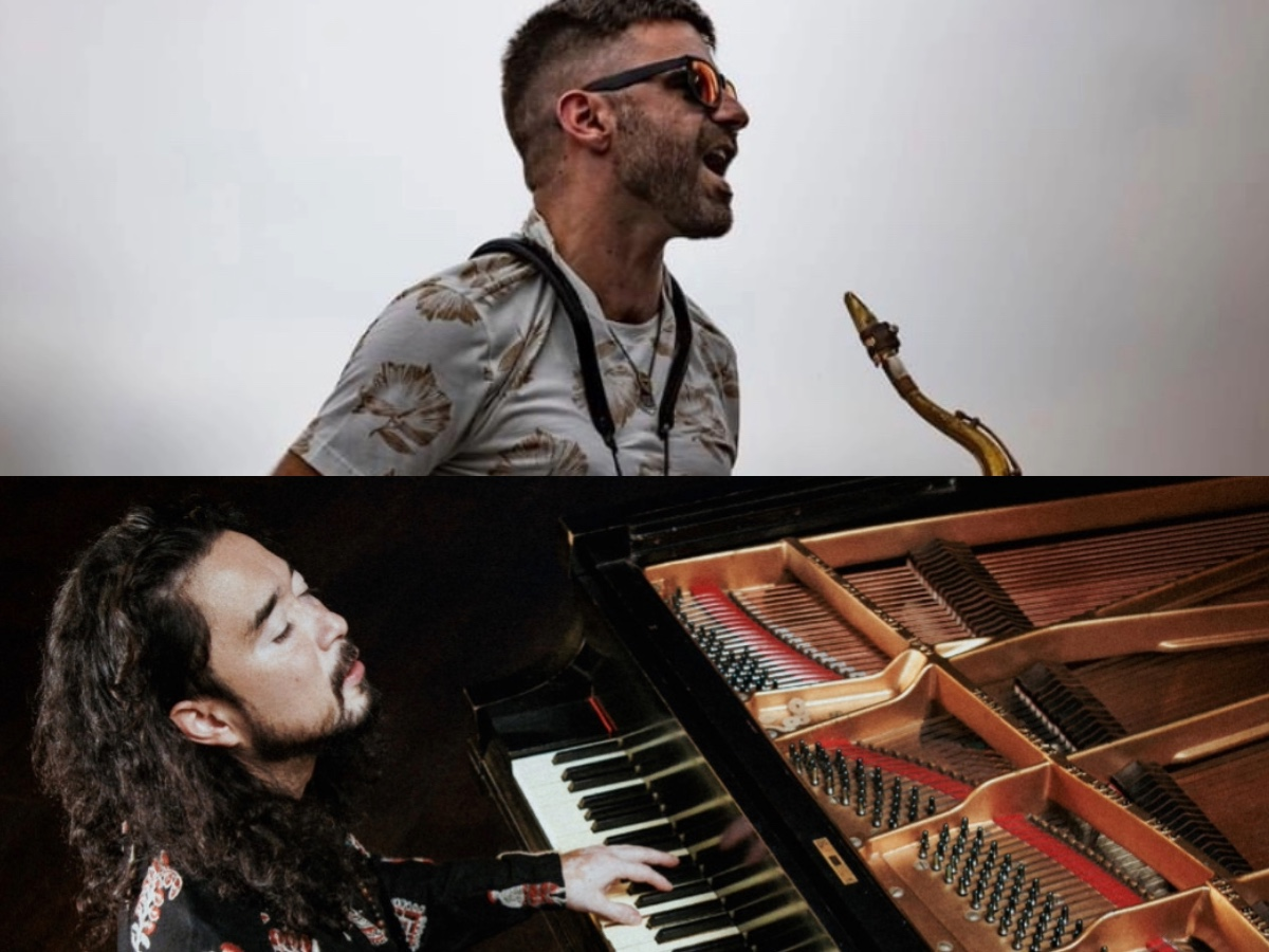 Brad Walker with Oscar Rossignoli