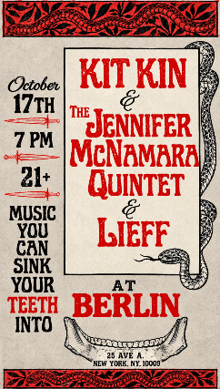 Kit Kin | Jennifer McNamara Quintet | Lieff