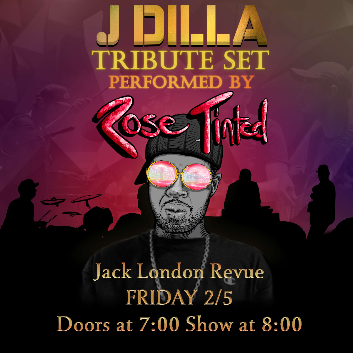 ROSE TINTED:  A TRIBUTE TO J DILLA | Event Image