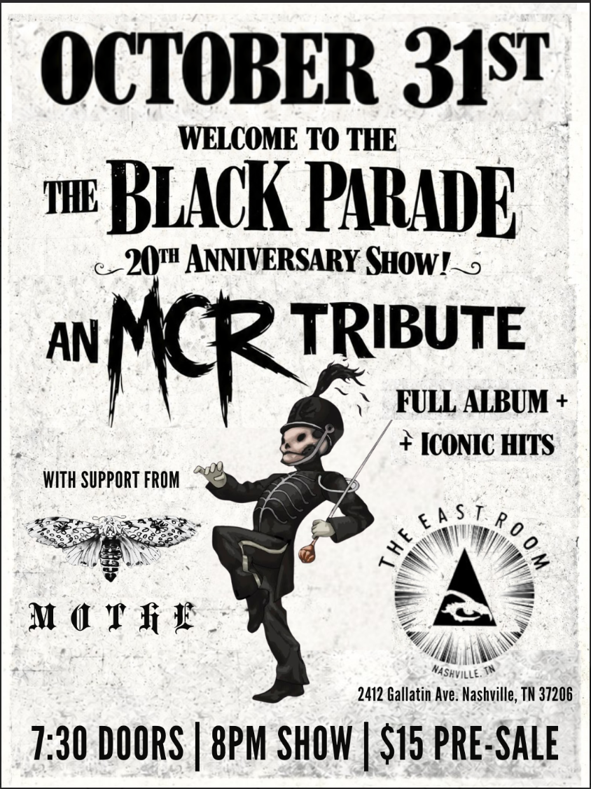 Welcome To The Black Parade Tribute Show! w/ special guests Mothe