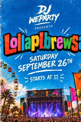 LALLAPLBREWSA w/DJ We Party