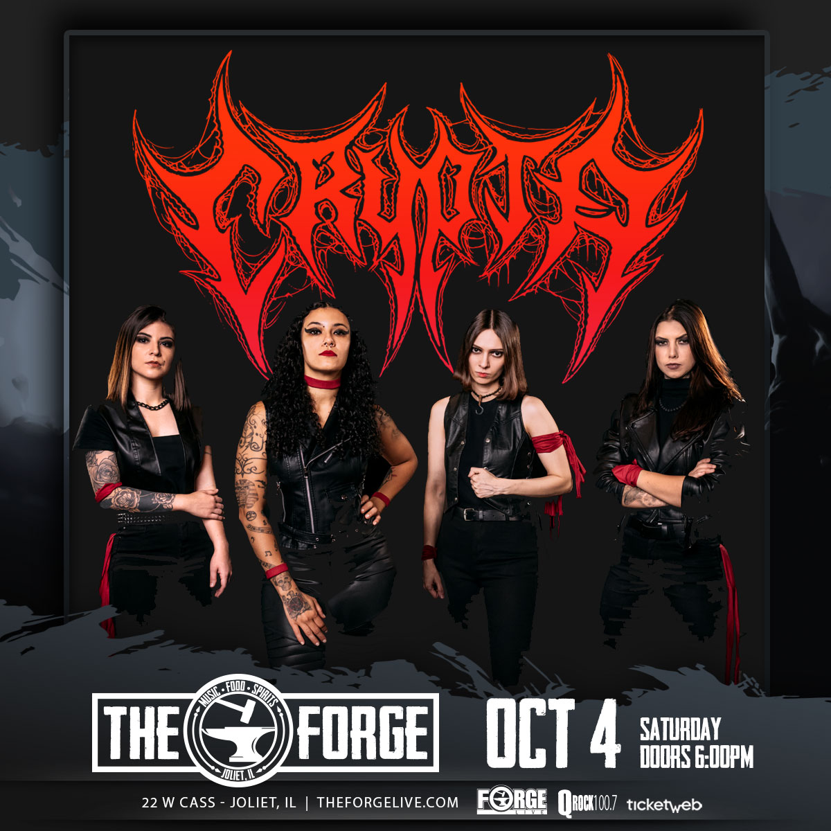 Crypta - In The Other Side North America Tour