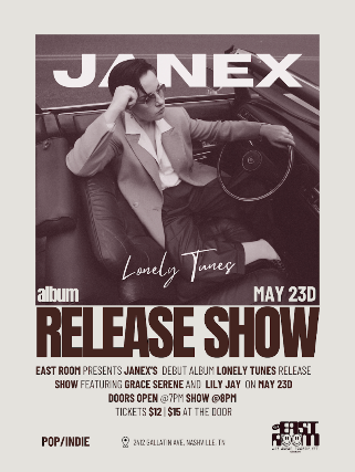 Janex Album Release Show feat: Grace Serene / Lili Jay