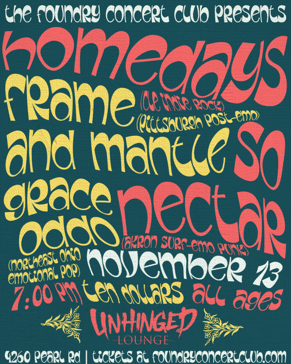 Homedays, So Nectar, Frame and Mantle, Grace Oddo