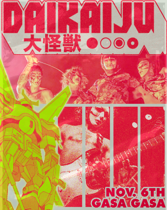 Daikaiju at Gasa Gasa