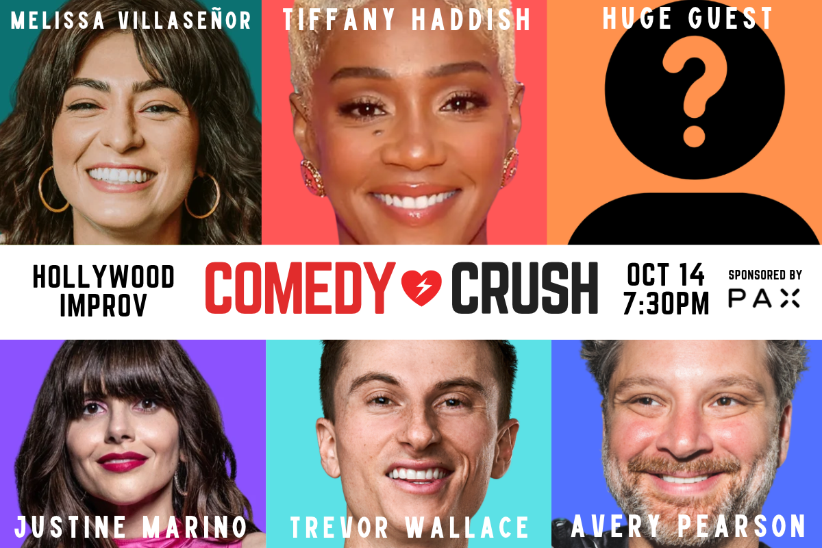 *JUST ADDED TREVOR WALLACE* COMEDY CRUSH w/ TIFFANY HADDISH, JUSTINE MARINO, AVERY PEARSON & HUGE GUESTS TBA!