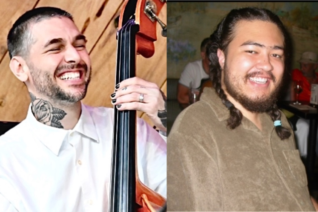 Grayson Brockamp and Seth Finch at Snug Harbor Jazz Bistro