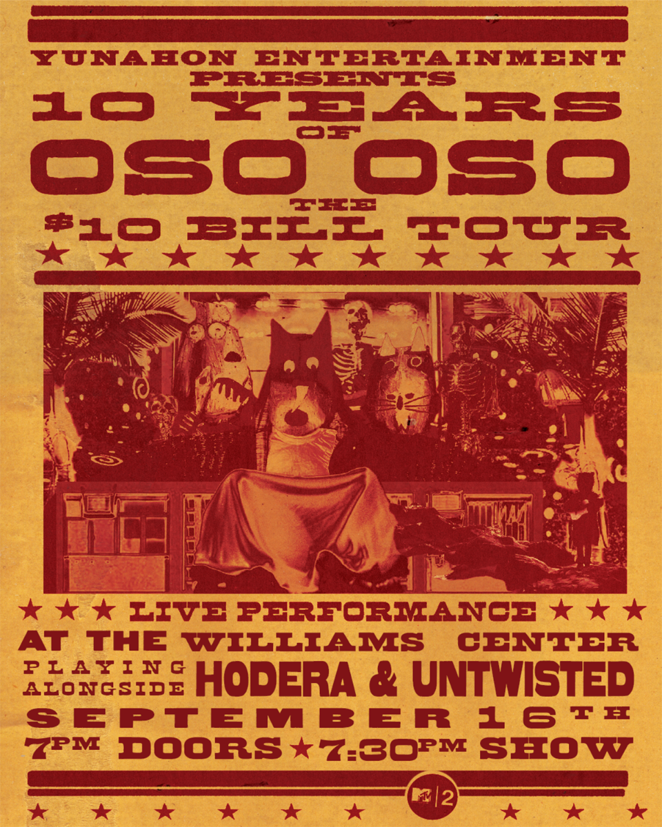 Oso Oso Ten Dollar Bill Tour with special guests tba