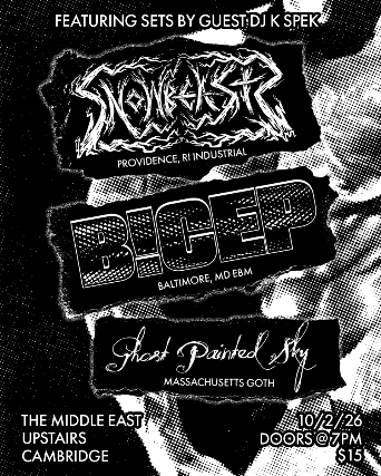 B!cep, Snowbeasts, Ghost Painted Sky, DJ K Spek