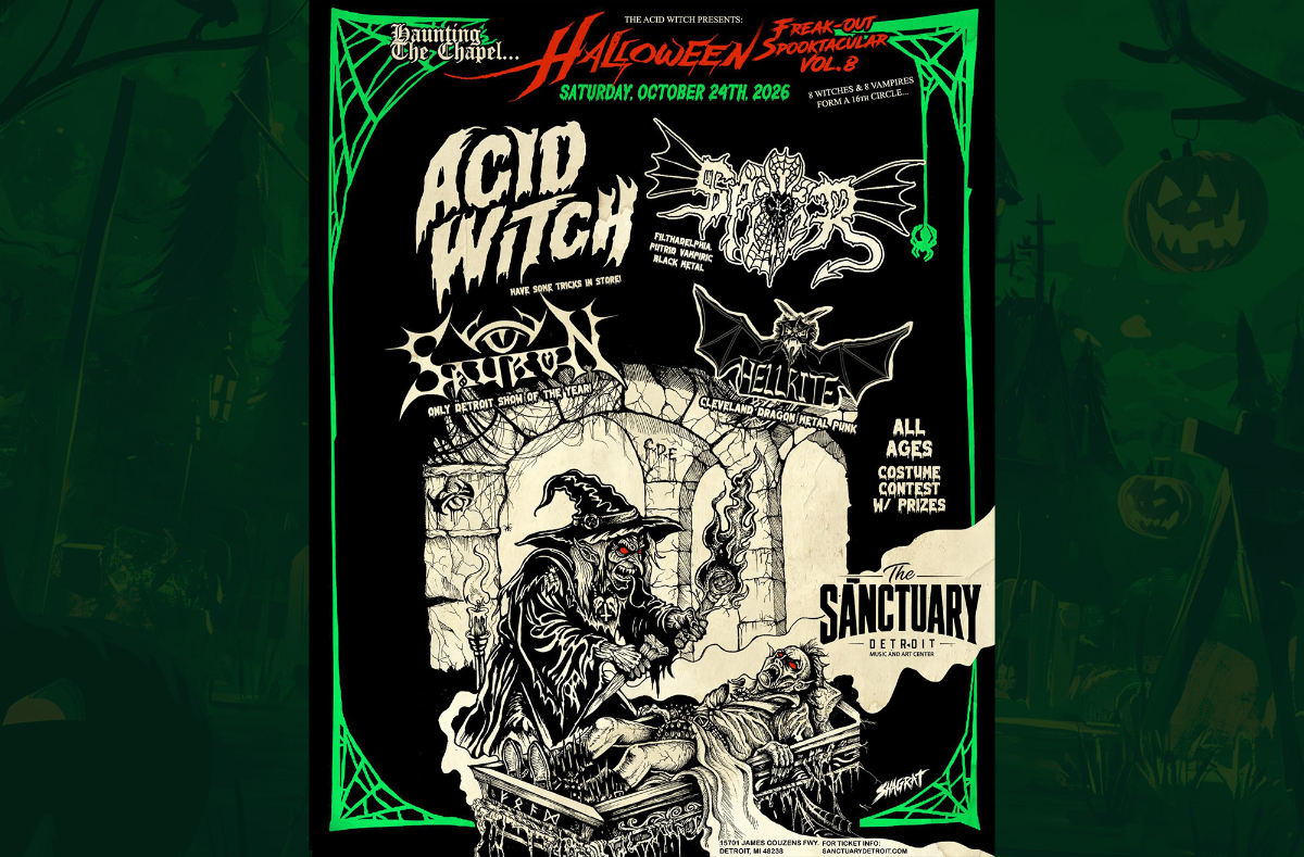 Acid Witch’s Halloween Freak-Out Spooktacular Vol 8