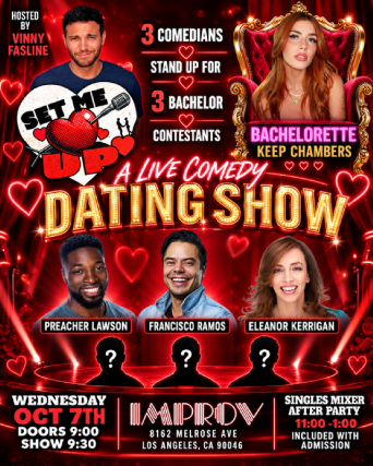 Set Me Up ft. Vinny Fasline, Preacher Lawson, Francisco Ramos, Eleanor Kerrigan and more TBA