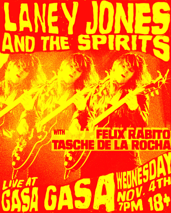 Laney Jones, Felix Rabito, and Tasche de la Rocha