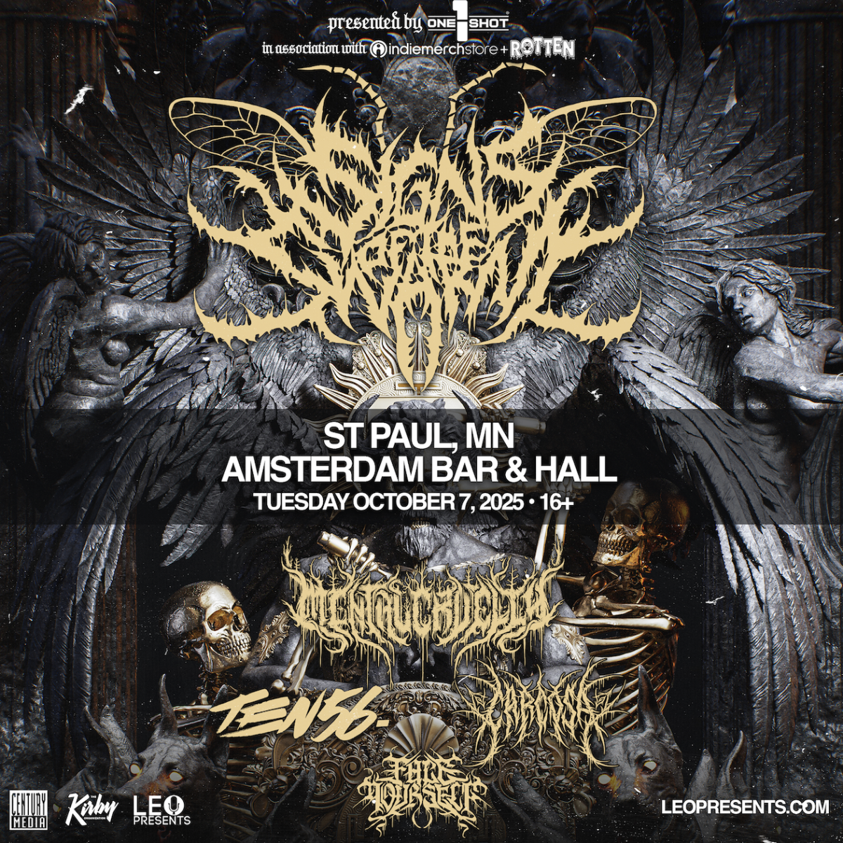 SIGNS OF THE SWARM w/ Mental Cruelty, Ten56, Carcosa, Face Yourself in St P...