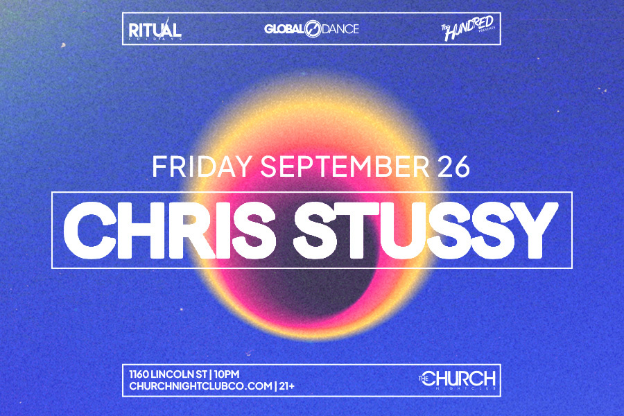Ritual Fridays ft. Chris Stussy