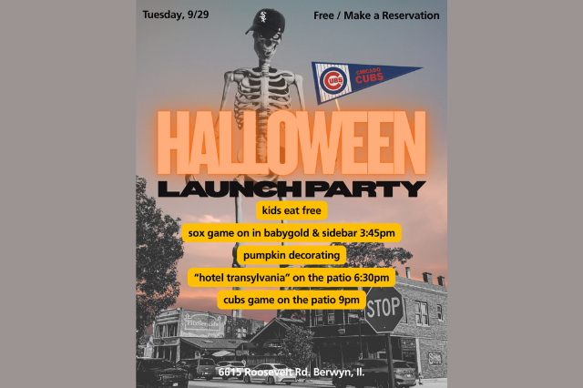Event Image - HALLOWEEN Launch Party on the Patio!