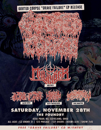 Gouted Corpse "Grave Failure" EP Release