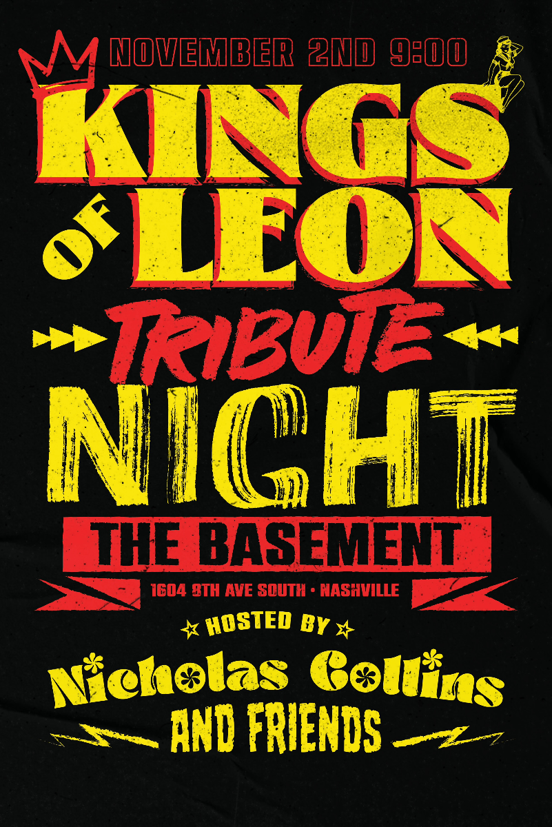 Kings of Leon Tribute Night hosted by Nicholas Collins and Friends